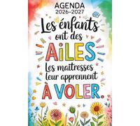 Cadeau Maitresse D'école: AGENDA MAITRESSE 2026 2027