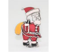 Cadeau per Natale Bomboniera in Argento 925 Statuina Babbo Natale Santa Claus