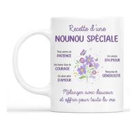 Cadeau Plus Tazza Ricetta Di Una Tata Speciale - Regalo Di Ringraziamento Bambina, Regalo Grazie Per Quest"anno, Regali Babysitter, Tazza Di Scuola, Grazie Padrona (Modello #1)