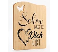 CadeauJoie Regali per donne, tagliere in bambù stampato UV, regalo di compleanno per donne, regalo per fidanzata, mamma, sorella, nonna, mamma, compleanno, festa della mamma, Pasqua, anniversario di