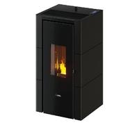 Stufa pellet 7kW CRISTAL 7 T2 Antracite 5 stelle Classe A+ 7025044