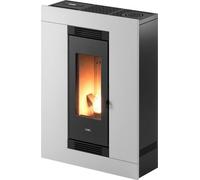 Cadel Stufa a Pellet 8,5Kw Luce Plus 9 colore Bianco 4 Stelle - 7023039
