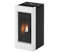 Cadel Stufa Pellet 10.5Kw Prince 11 Bianco 5 Stelle - 7022071