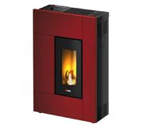 Cadel Stufa pellet 5,1kW SPIRIT 5 T2 Red 5 stelle Classe A+ 7025107