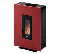 Cadel Stufa pellet 6,9kW GRACE 7 Red 5 stelle Classe A+ 7025075