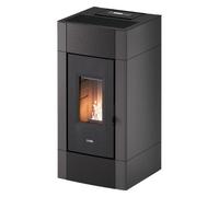 Cadel Stufa pellet 8,5kW CRISTAL 9 T1 Antracite 5 stelle Classe A+ 7025035