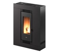 Cadel Stufa pellet 8,5kW LUCE PLUS 9 Antracite 5 stelle Classe A+ 7023040