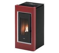 Cadel Stufe Stufa pellet 7022072 PRINCE 11 Rosso