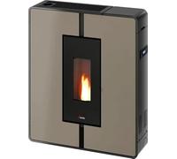 Cadel Tile Plus 10 poêle Pose libre Pellet Bronze