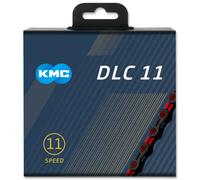 CADENA KMC X-11 SL DLC ROJO/NEGRO 116 ESLAB.11V. Nero/Rosso