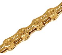 CADENA KMC X10 EL LIGHT 114 ESLABONES 10V. ORO