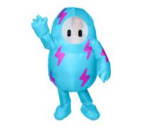 Cadente Ragazzi Blu Fulmine Gonfiabile Bambino Costume Uno Misura Per fino A 14