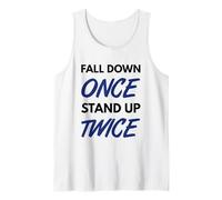 Cadere Giù Una Volta alzarsi Due Volte - Design per Persone di Successo Canotta