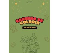 Caderno de Colorir - Tema Natalino Infantil