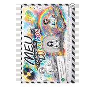 Caderno de Djenhos: Caderno de colorir