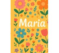 Caderno Profissional A4 - Linha Maria | 100 Folhas Pautadas, Capa Modern