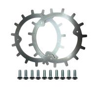 Cadfghjk Set di Punte Antiscivolo for Tosaerba, Accessori for Robot Tagliaerba - Compatibile con Mammotion Yuka Mini