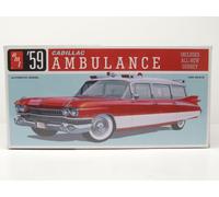 Cadillac Ambulanza 1959 Modellino Auto Kit Costruzione Plastica 1:25 AMT