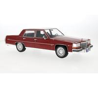 CADILLAC Fleetwood Brougham - 1982 - red - MCG 1:18