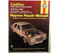 Cadillac Rwd: Automotive Repair Manual
