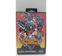 CADILLACS E DINOSAURS PAL/ NTSC COMPLETE SEGA MEGA DRIVE/GENESIS UNRELEASE...