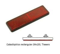 Cadioptric Rettangolare (94x28) Omologato per Moto Illuminazione