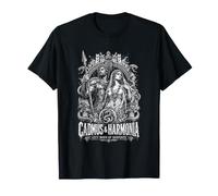 Cadmus e Harmonia City Nato da Serpenti Mito Maglietta