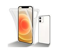 CADORABO 360° Full Body Custodia per Apple iPhone 12 MINI, TRANSPARENTE