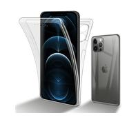 CADORABO 360° Full Body Custodia per Apple iPhone 13, TRANSPARENTE