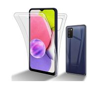 CADORABO 360° Full Body Custodia per Samsung Galaxy A03s, TRANSPARENTE
