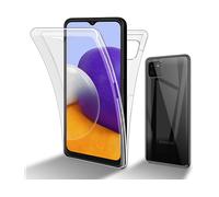 CADORABO 360° Full Body Custodia per Samsung Galaxy A22 5G, TRANSPARENTE