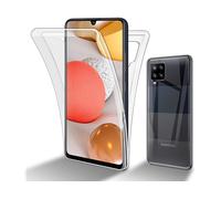 CADORABO 360° Full Body Custodia per Samsung Galaxy A42 4G, TRANSPARENTE