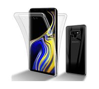 CADORABO 360° Full Body Custodia per Samsung Galaxy NOTE 9, TRANSPARENTE