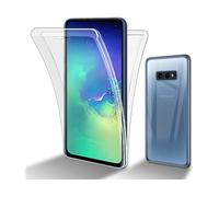 CADORABO 360° Full Body Custodia per Samsung Galaxy S10e, TRANSPARENTE