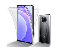 CADORABO 360° Full Body Custodia per Xiaomi Mi 10T LITE, TRANSPARENTE