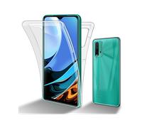 CADORABO 360° Full Body Custodia per Xiaomi RedMi 9T, TRANSPARENTE