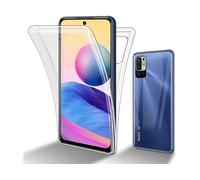 CADORABO 360° Full Body Custodia per Xiaomi RedMi NOTE 10 5G / POCO M3 PRO 5G, TRANSPARENTE