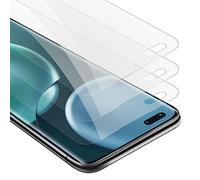 Cadorabo 3x Pellicola di armatura compatibile con Honor MAGIC 4 PRO in ELEVATA TRASPARENZA - 3x Vetro temperato (Tempered) di protezione del display in durezza 9H con 3D Touch