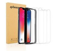 Cadorabo 3x Pellicola Protettiva compatibile con Apple iPhone XR in TRASPARENTE - 3x Vetro di protezione del display (Tempered) con durezza 9H con 3D touch con aiuto per l'installazione