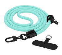 CADORABO Catena universale Cordino per smartphone per LG STYLUS 2, Turchese