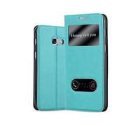 Cadorabo Custodia Libro per Samsung Galaxy A5 2017 in TURCHESE MENTA - con Funzione Stand e Chiusura Magnetica - Portafoglio Cover Case Wallet Book Etui Protezione