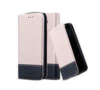 CADORABO con chiusura magnetica con stand e portacarte Cover per LG G2 MINI, ORO ROSATO NERO