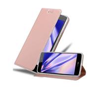 CADORABO con chiusura magnetica con stand e portacarte Custodia per cellulare per Honor 5C, CLASSY ORO ROSA