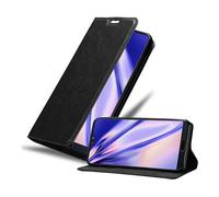 CADORABO con chiusura magnetica con stand e portacarte Custodia per Huawei P20 PRO / P20 PLUS, NERO DI NOTTE