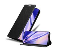 CADORABO con chiusura magnetica con stand e portacarte Custodia per Samsung Galaxy S20 PLUS, NERO DI NOTTE