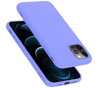 CADORABO liquid silicone style in TPU flessibile Custodia per Apple iPhone 13 PRO, LIQUID LILA CHIARO
