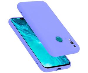 Cadorabo cover compatibile con Honor 9X LITE, cover in silicone liquido per 9X LITE, custodia in silicone, resistente ai graffi e agli urti sottile cover protettiva - LIQUID LILA CHIARO