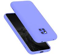 Cadorabo cover compatibile con Huawei MATE 20 PRO, cover in silicone liquido per MATE 20 PRO, custodia in silicone, resistente ai graffi e agli urti sottile cover protettiva - LIQUID LILA CHIARO