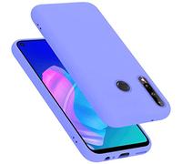CADORABO liquid silicone style in TPU flessibile Custodia per Huawei P40 LITE E, LIQUID LILA CHIARO