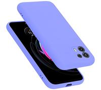 Cadorabo cover compatibile con Motorola EDGE 20 LITE/FUSION, cover in silicone liquido per EDGE 20 LITE/FUSION, custodia in silicone, resistente ai graffi - LIQUID LILA CHIARO